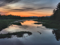 Heading Home at Sunset