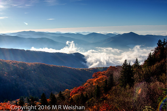 Sunrise Along Blue Ridge Parkway
