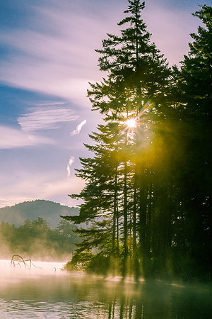 Early Morning on Nick's Lake Old Forge